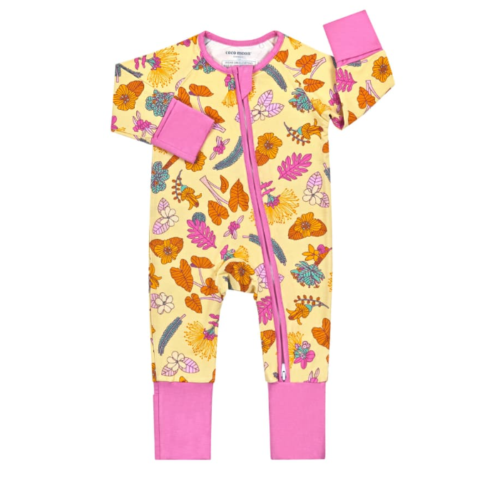 Roots & Blooms Coverall by Coco Moon x Jana Lam | cribhawaii.com